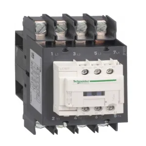 Контактор Schneider Electric TeSys LC1D EVERLINK 4P 80А 440/110В DC 30кВт (ШНАЙДЕР) Контактор Schneider Electric TeSys LC1D EVERLINK 4P 80А 440/110В DC 30кВт (ШНАЙДЕР)