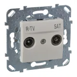 Schneider Electric MGU5.454.25ZD розетка TV-FM-SAT, одиночная, бежевый