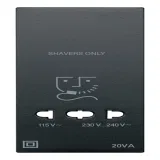 Schneider Electric MTN213514 Центральная плата розетки для электробритвы, антрацит