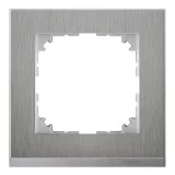 Schneider Electric MERTEN M-PURE DÉCOR рамка на 1 пост, нержавеющая сталь, цвет сталь