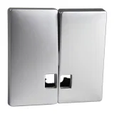 Schneider Electric MTN413560, клавиша двойная с линзами, алюминий