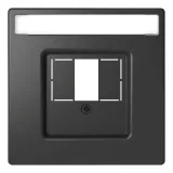 Schneider Electric MERTEN D-LIFE накладка на розетку USB скрытого монтажа антрацит MTN4250-6034